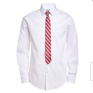 Van Heusen Flex Dress Shirt & Tie